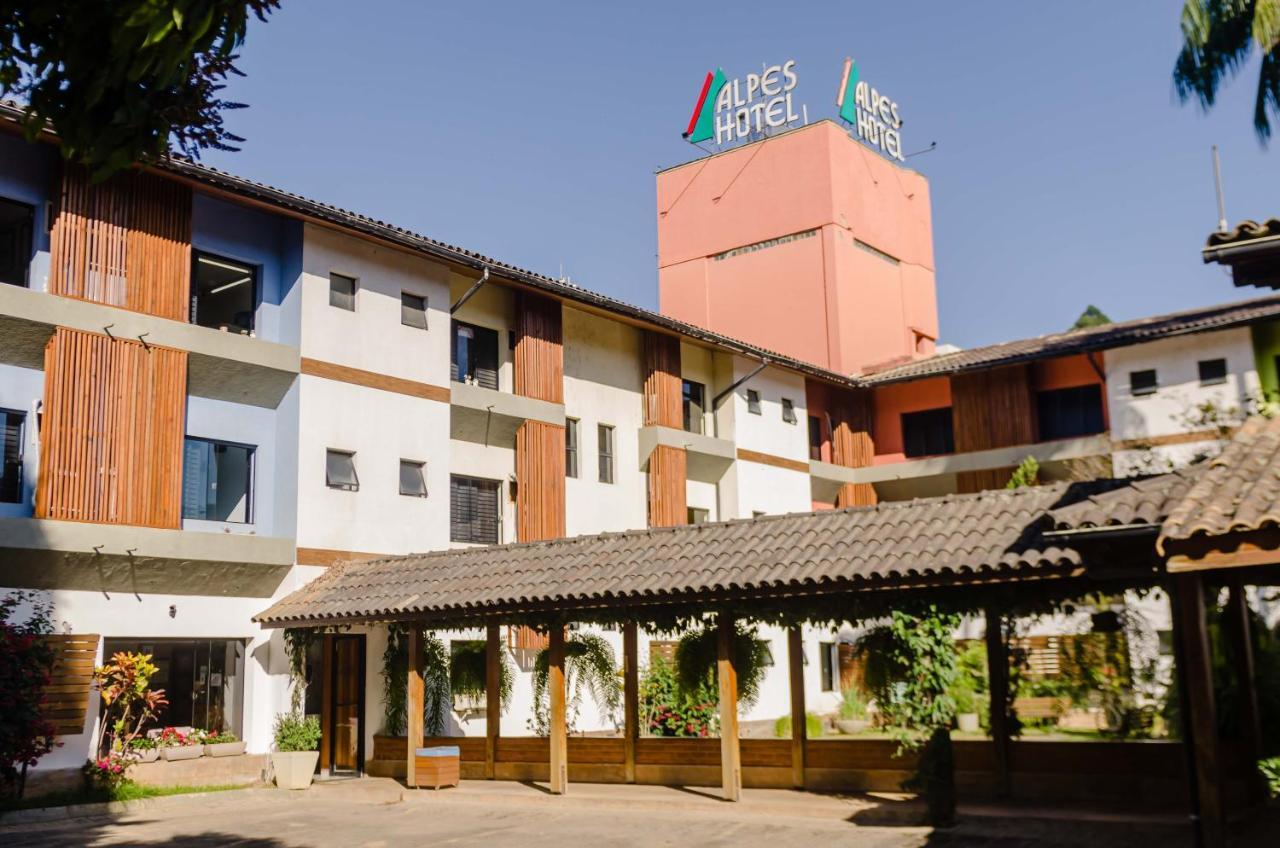 Alpes Hotel Venda Nova do Imigrante Esterno foto