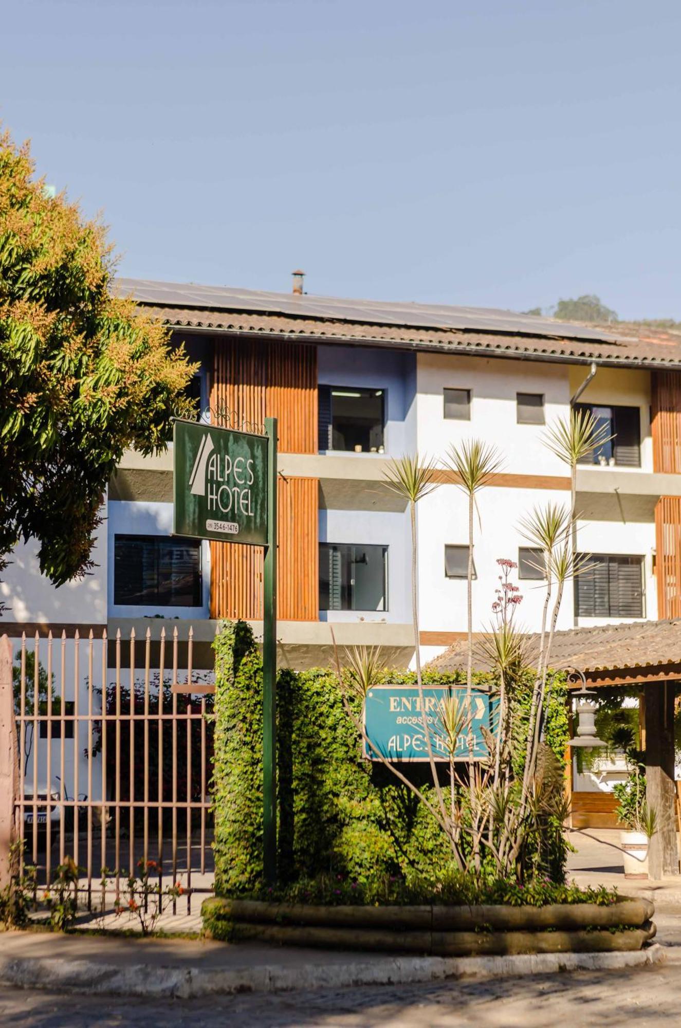 Alpes Hotel Venda Nova do Imigrante Esterno foto